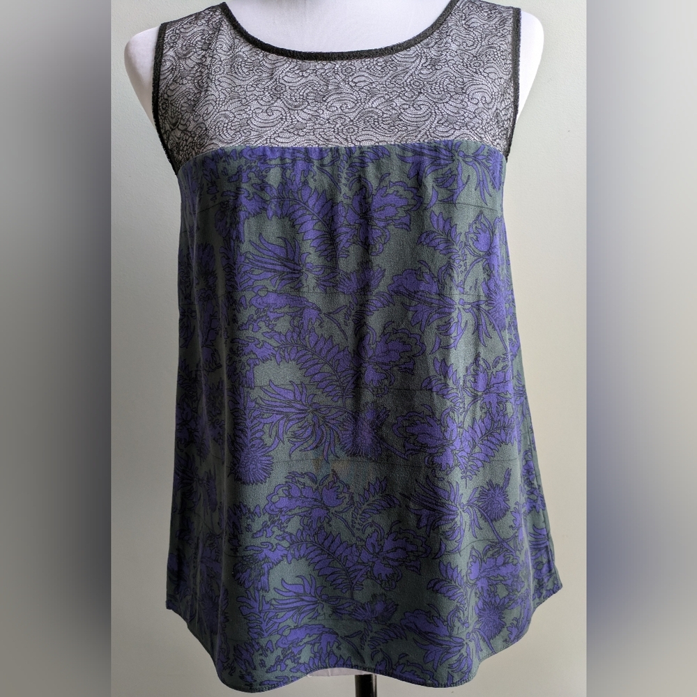 Margarita Saplala Silk Top Size S/M